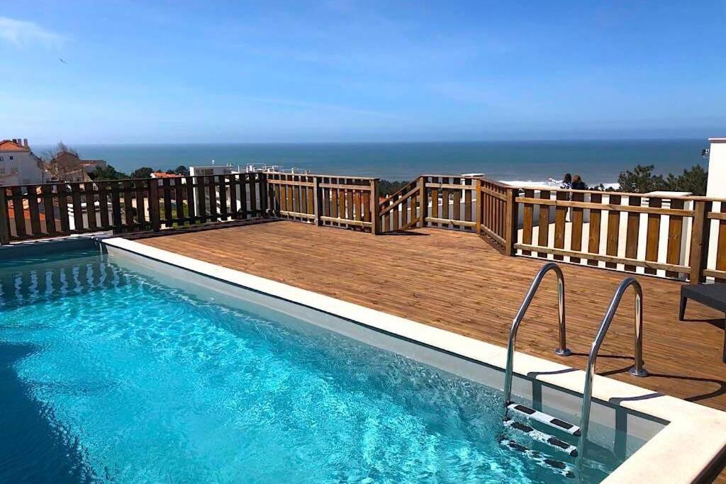 Terracos Do Mar - Rooftop Pool With Sea View Nazaré Exterior photo